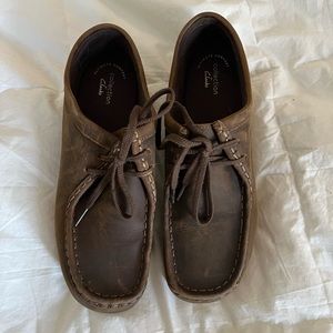 Clark’s Wallabee Boots. Women’s padmora oxfords in excellent like new condition